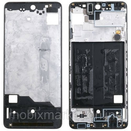 Рамка дисплей Samsung A515 Galaxy A51 (2020) black