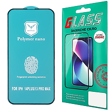 Захисна плівка iPhone 13 Pro Max/iPhone 14 Plus 6.7 (3D, чорна) Polycarbone