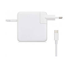 МЗП Apple 87W USB-C (MacBook Pro) + кабель Type-C to Type-C, білий