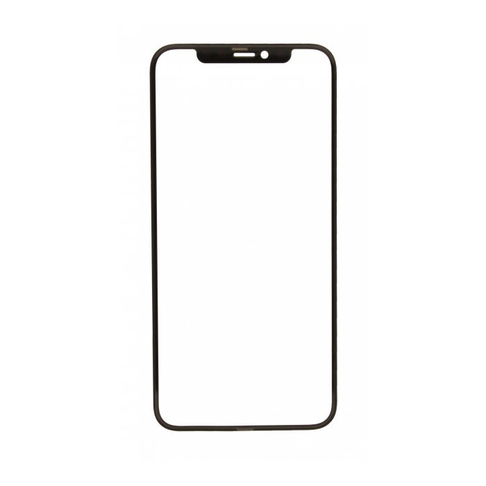 Скло iPhone X/XS/11 Pro 5.8 (0.3 мм, Karerte Anti-static/6D, чорне) без упаковки