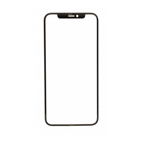 Скло iPhone X/XS/11 Pro 5.8 (0.3 мм, Karerte Anti-static/6D, чорне) без упаковки, фото 1