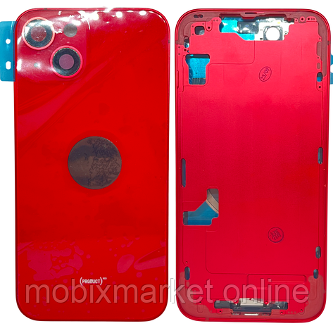 Корпус iPhone 14 red (оригінал) А+ EU, фото 1
