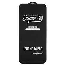 Скло iPhone 14 Pro/iPhone 15/iPhone 16 6.1 Mietubl Super-D чорне, без упаковки