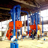 Виробничі лінії грануляції і брикетування