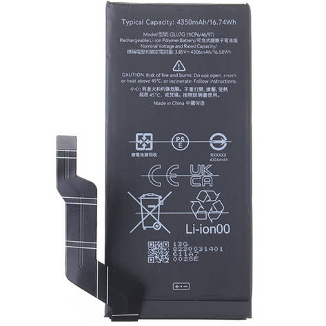 АКБ Google Pixel 6A (GLU7G) (AAAA) без лого, фото 1