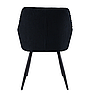 Стілець M-240 вельвет чорний / чорний TM Vetro Mebel, фото 8