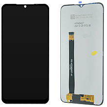 Дисплей Doogee N40 Pro в зборі з сенсором black (оригінал завод)