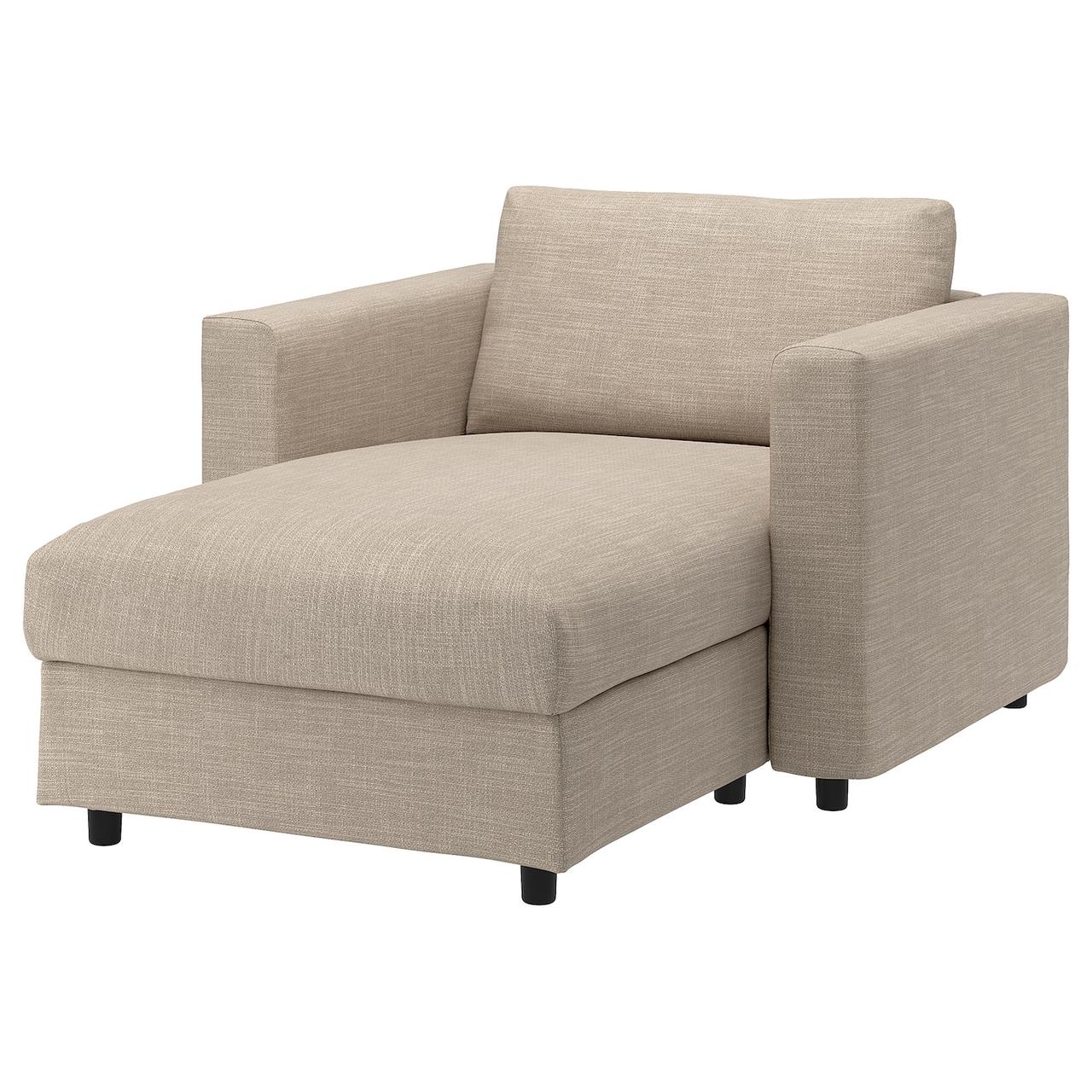 VIMLE Шезлонг - Хіларед бежевий IKEA 894.343.11, фото 1