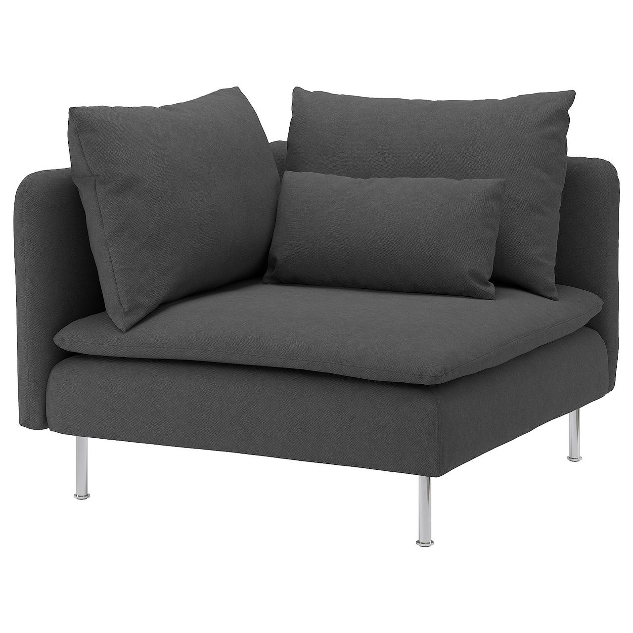 SODERHAMN Кришка кутової секції - Tallmyra medium grey IKEA 205.175.30, фото 1