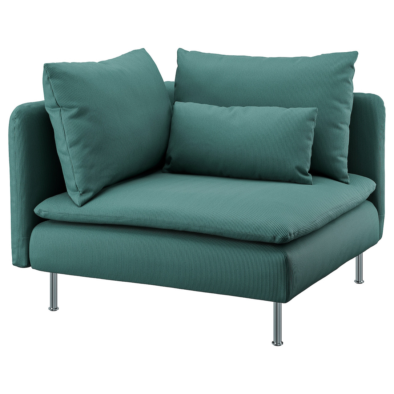 SODERHAMN Кришка кутової секції - Kelinge grey turquoise IKEA 705.673.77, фото 1