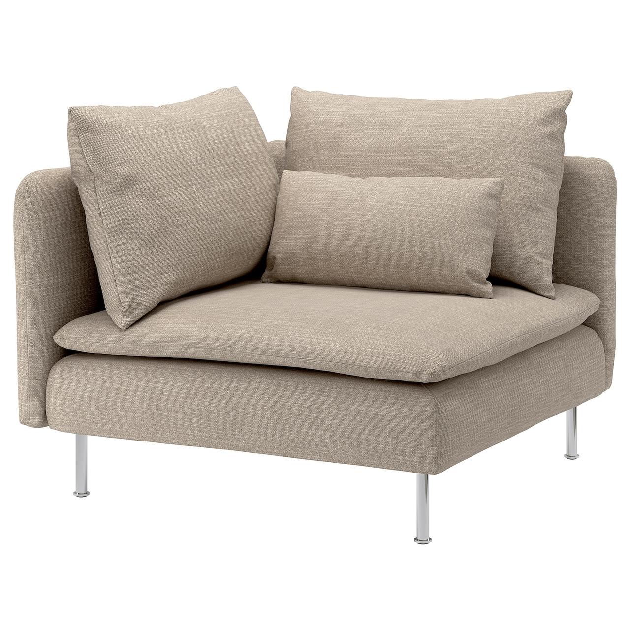 SODERHAMN Кришка кутової секції - Хіларед бежевий IKEA 205.175.25, фото 1