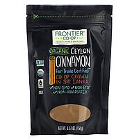 Frontier Natural Products, Органічна цейлонська кориця, 158 г (5,57 унції)