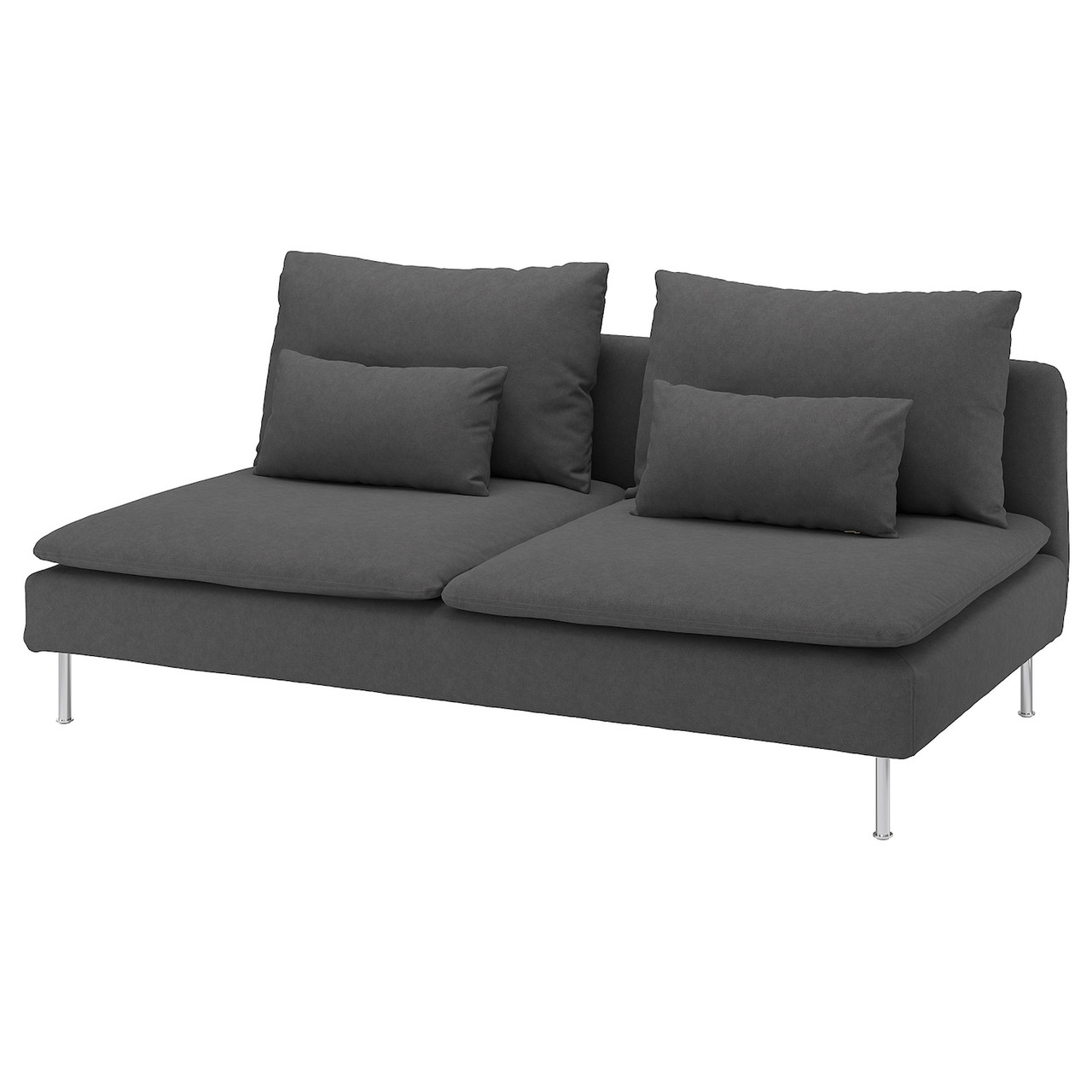 SODERHAMN Чохол на 3-х місну секцію - Tallmyra medium grey IKEA 505.175.19, фото 1