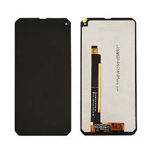 Дисплей Blackview BV6100 в зборі з сенсором black (оригінал завод)