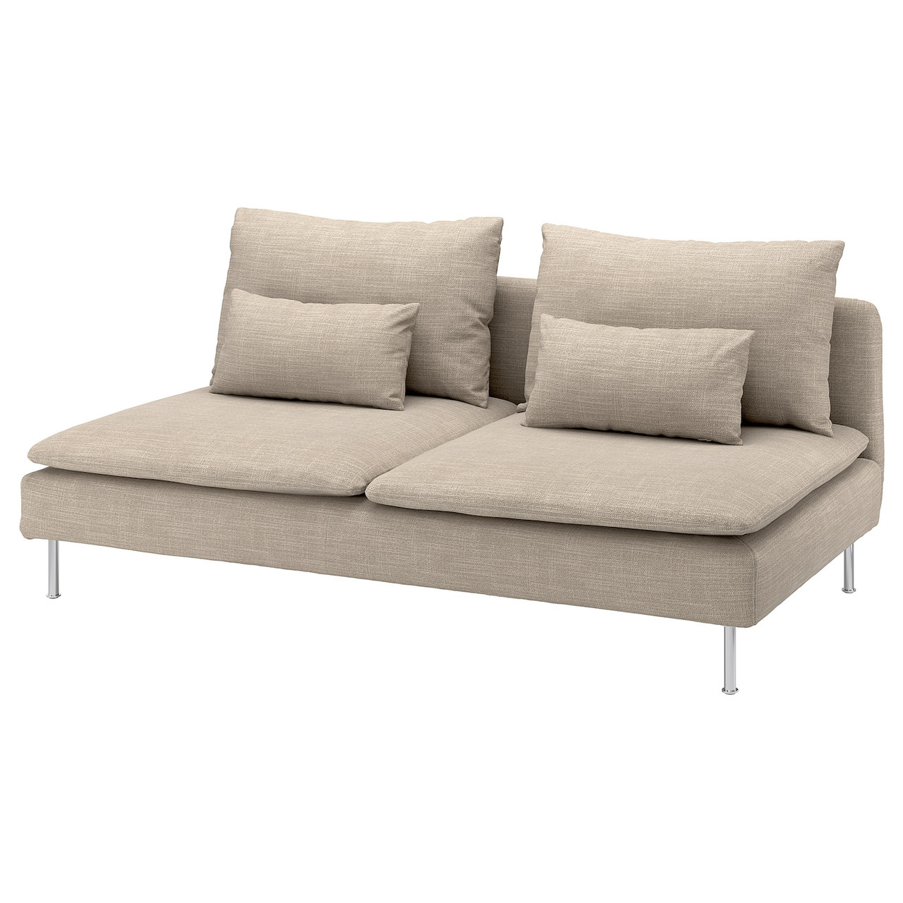 SODERHAMN Чохол на 3-х місну секцію - Хіларед бежевий IKEA 605.175.14, фото 1
