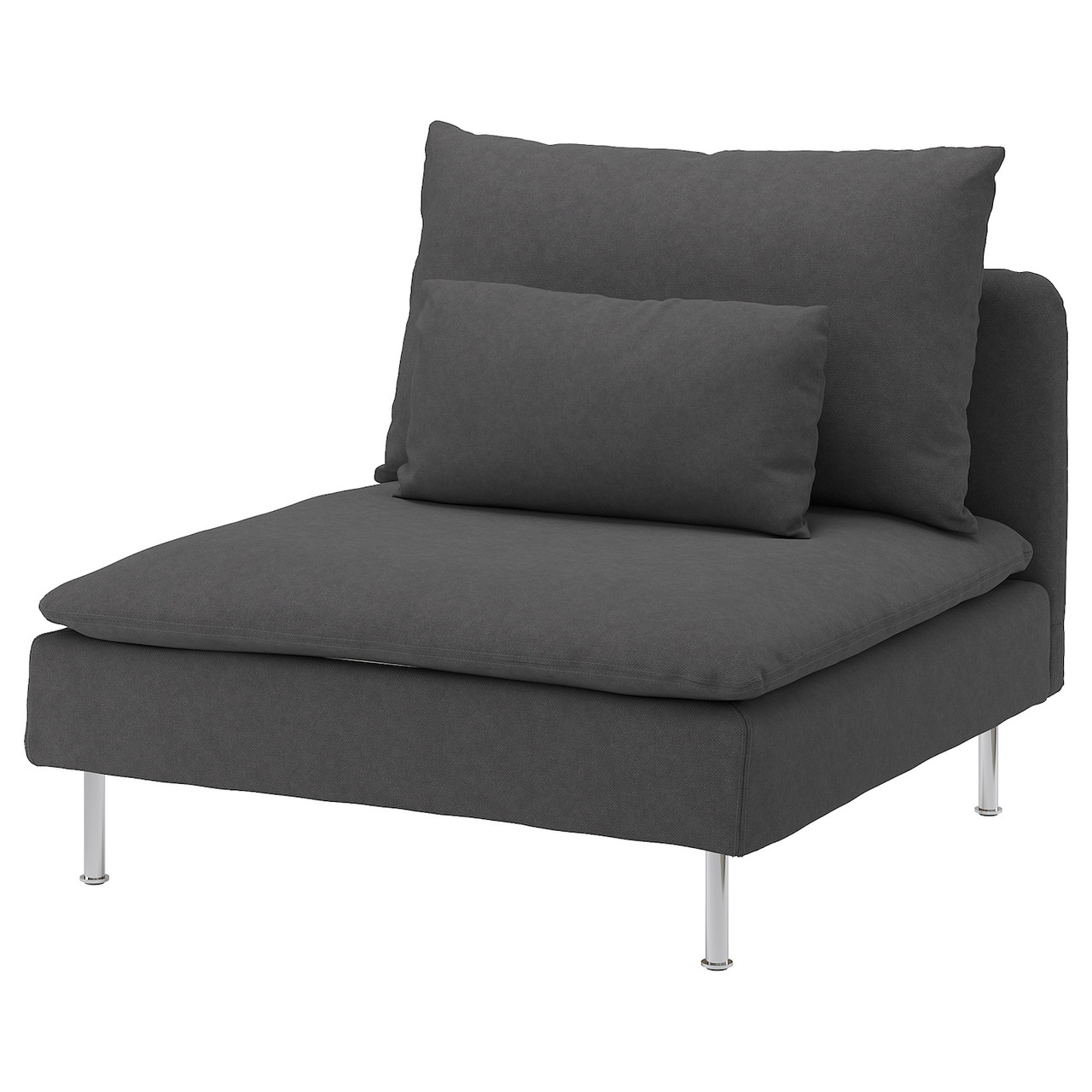 SODERHAMN Чохол на 1 місну секцію - Tallmyra середньо сірий IKEA 905.175.41, фото 1