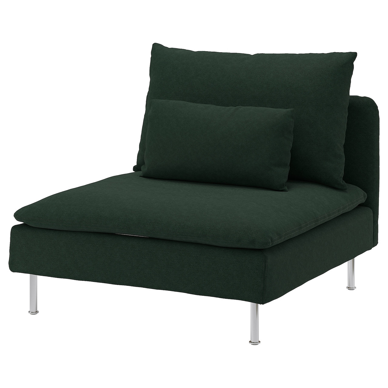 SODERHAMN Покриття 1 місної секції - Tallmyra темно-зелене IKEA 505.175.38, фото 1