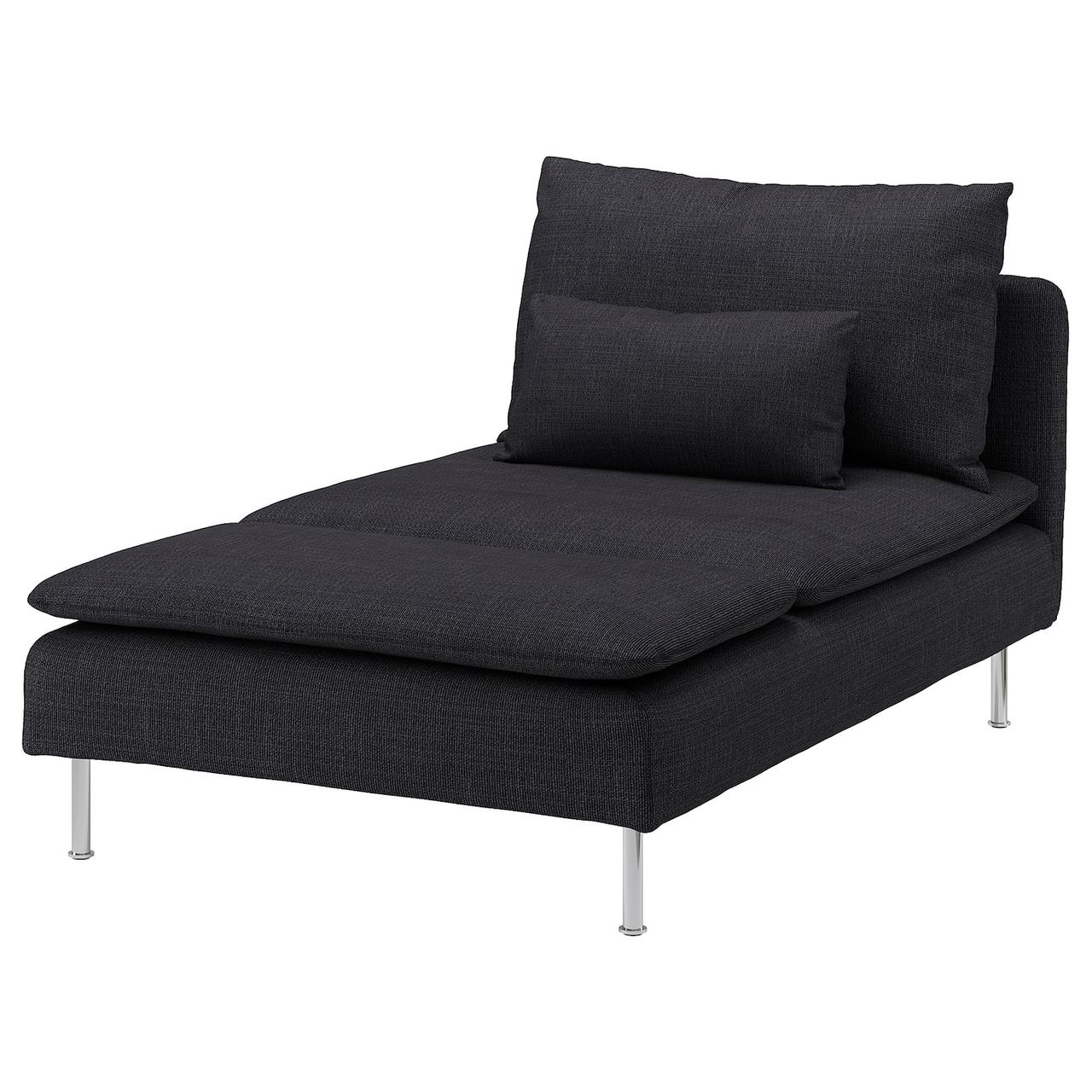 SODERHAMN Шезлонг - Хіларед антрацит IKEA 394.305.70, фото 1