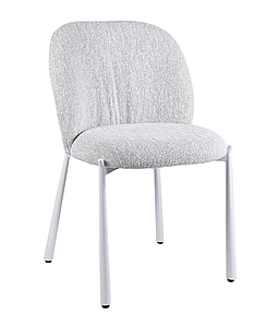 Стілець M-238 букле клауд + білий TM Vetro Mebel