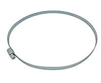 Хомут черв'ячний 180-200 мм оцинкований