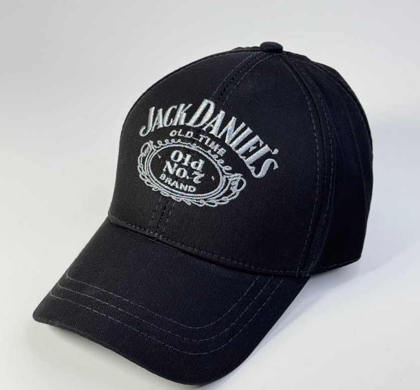 Бейсболка кепка унісекс котонова чорний розмір 56-58, фото 1