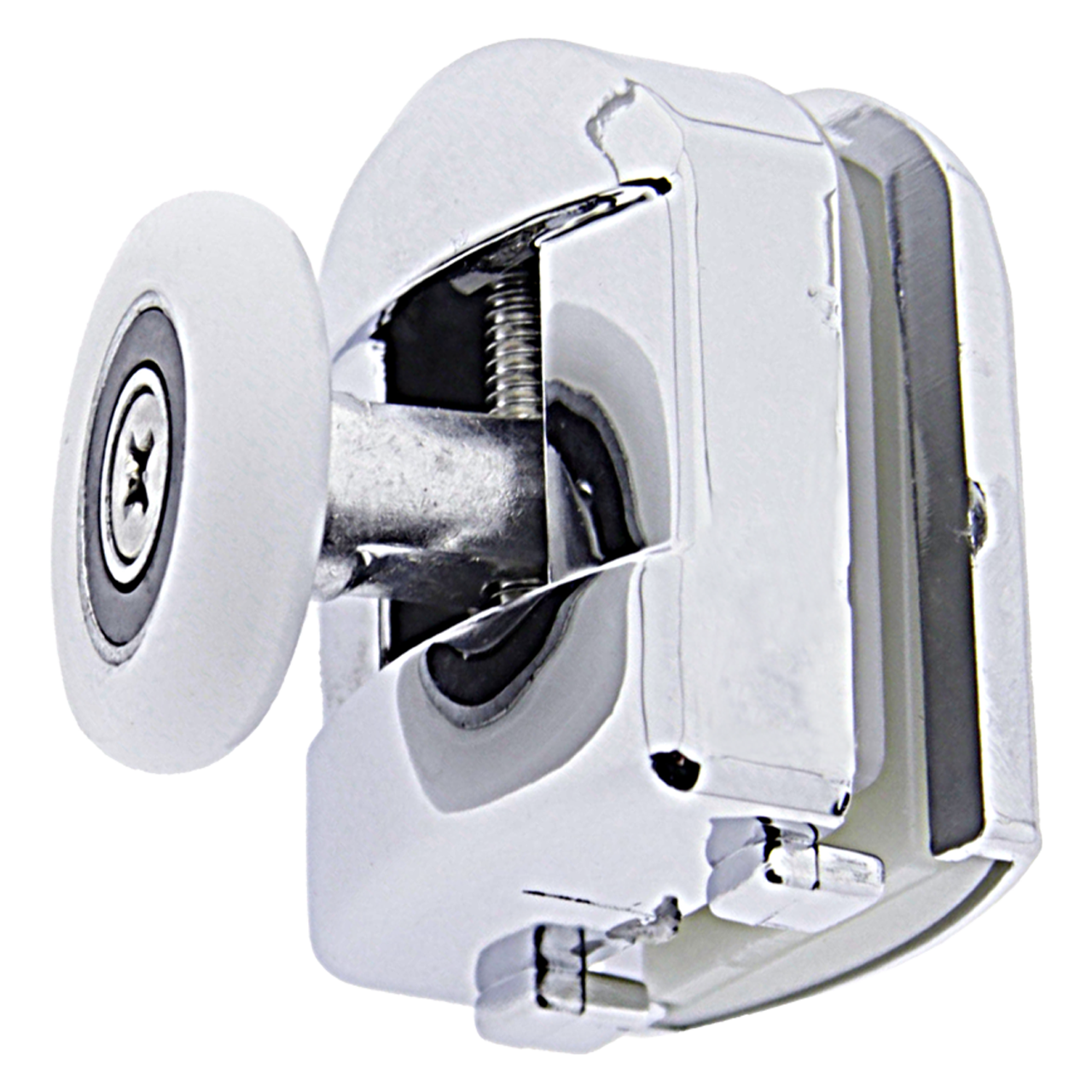 Ролики для душової кабины верхний, хромированный, одинарный, (В-902 В)