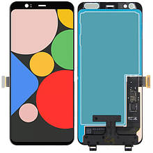 Дисплей Google Pixel 4 в зборі з сенсором black OLED