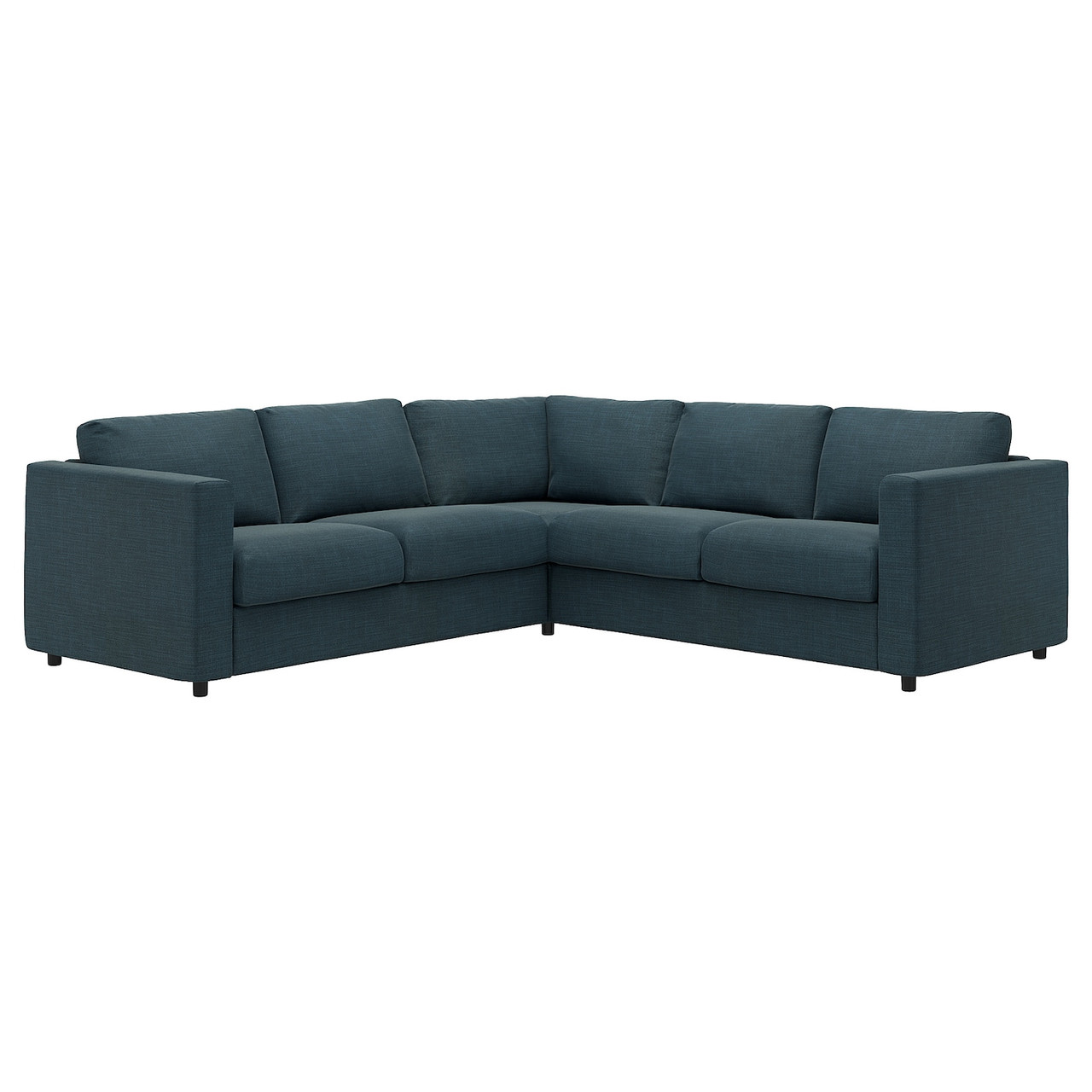 VIMLE Чохол на кутовий диван 4-місний - Хіларед темно-синій IKEA 594.343.41, фото 1