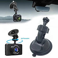 Автомобільний тримач для реєстратора 4мм, присоска