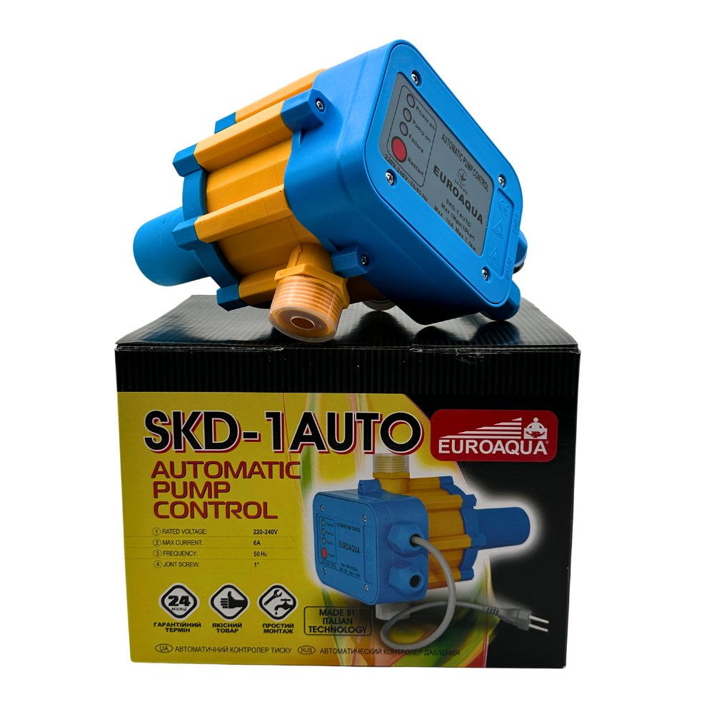 Контролер тиску (автоматика) Euroaqua SKD-1 AUTO для насосів