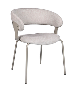 Стілець M-239 шеніл тауп + капучино TM Vetro Mebel