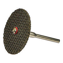 Насадка для бормашини, відрізний диск армований d=32 мм, хвостовик d=3 мм