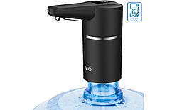 Електрична помпа для води ViO E26-T, натиск склянкою, чорна