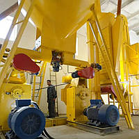 Лінія гранулювання тирсу