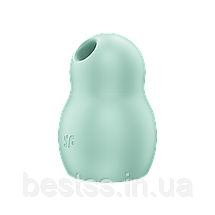 Кліторальний вібростимулятор з повітряними імпульсами Satisfyer Pro To Go 1 Mint, фото 3
