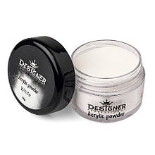 Акрилова пудра/Acrylic powder 15 р. для зміцнення нігтів Дизайнер White