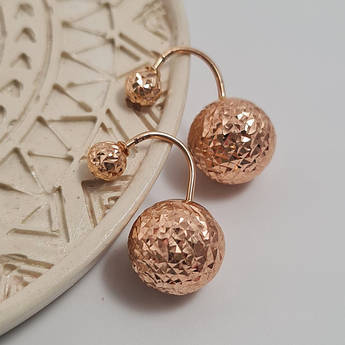 Сережки золоті