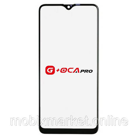 Скло корпусу G + OCA Pro Samsung A207 Galaxy A20s 2019 з OCA- плівкою, black, фото 1
