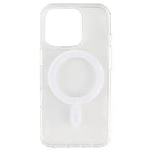 Чохол силіконовий Magsafe iPhone 16 Pro Max (прозорий)
