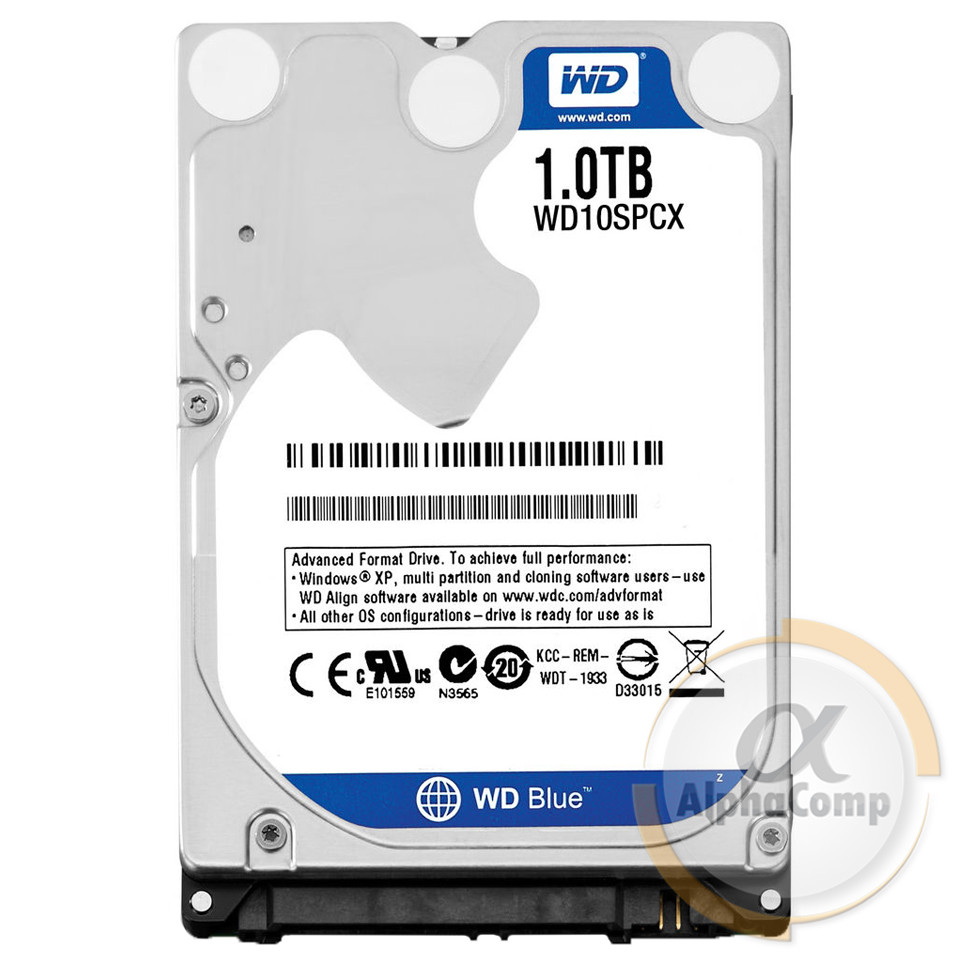 Жорсткий диск 2.5" 1 Tb WD WD10SPCX (16Mb • 5400 • SATAIII) БВ