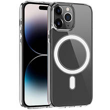 Чохол силіконовий Magsafe iPhone 15 Pro (прозорий)