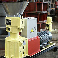 Вертикальний прес-гранулятор з плоскою матрицею DINGLI