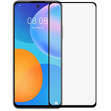 Скло HUAWEI P Smart 2021/Y7A/Honor 10X lite (6D, black) без паковання