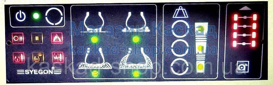Панель TW02750 керування системою підкачування шин автомобіля Tatra EURO.