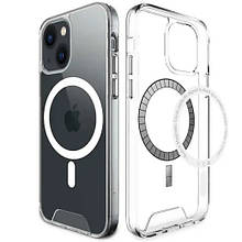 Чохол силіконовий Magsafe iPhone 13 (прозорий)