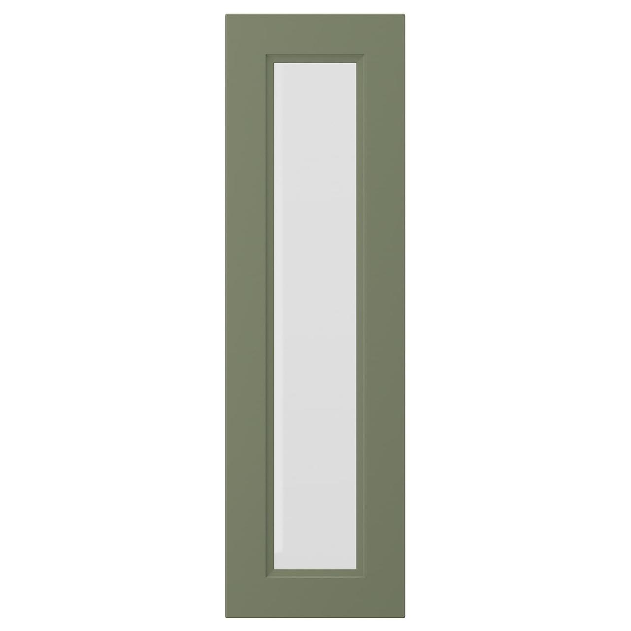 AXSTAD Скляні двері - сіро-зелені 30х100 см IKEA 605.639.97, фото 1