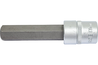 Головка-біта шестигранна (HEX) 17 мм 1/2" L=110 мм Force 34411017 F, фото 3