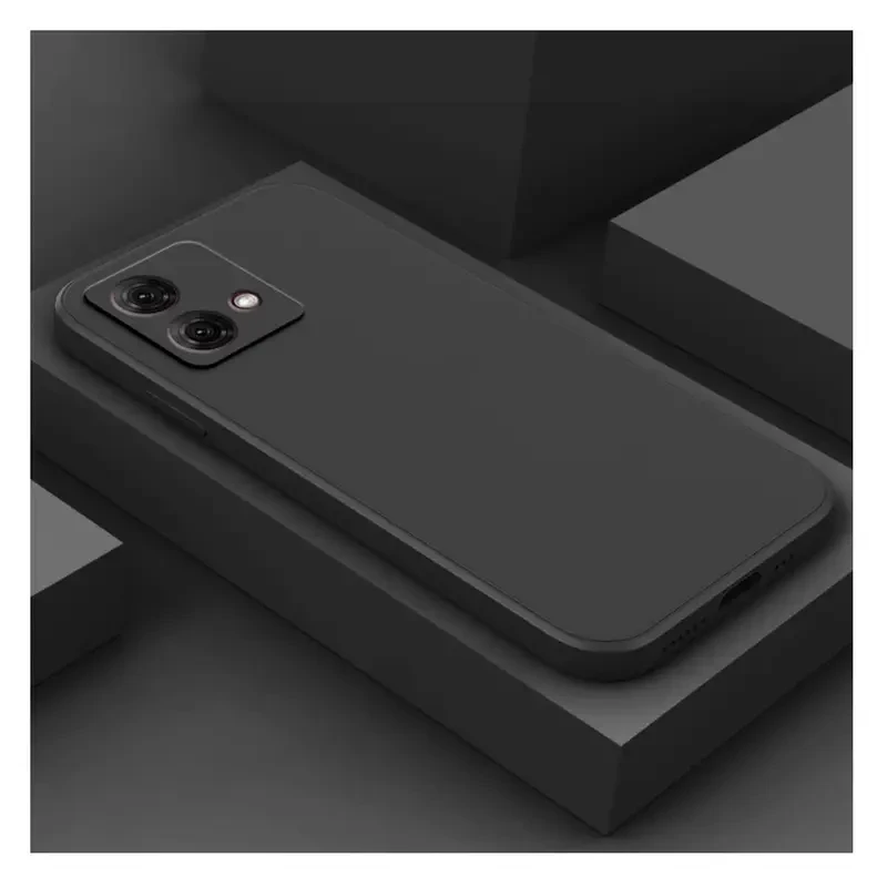 Силіконовий чохол з мікрофіброю для Motorola Edge 40 Neo