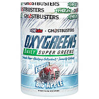 EHPlabs, Ghostbusters, Oxygreens, Daily Super Greens, морозне велике яблуко, 249 г (8,78 унції)