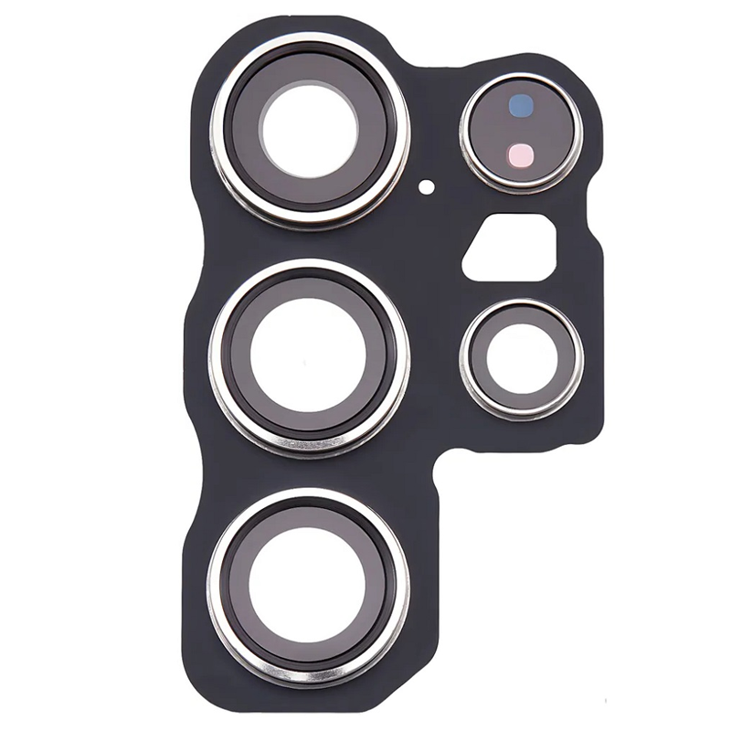 Скло камери Samsung S928 Galaxy S24 Ultra black з рамкою